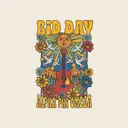 Alpha Phi Omega Sun and Guitar Bid Day Crewneck