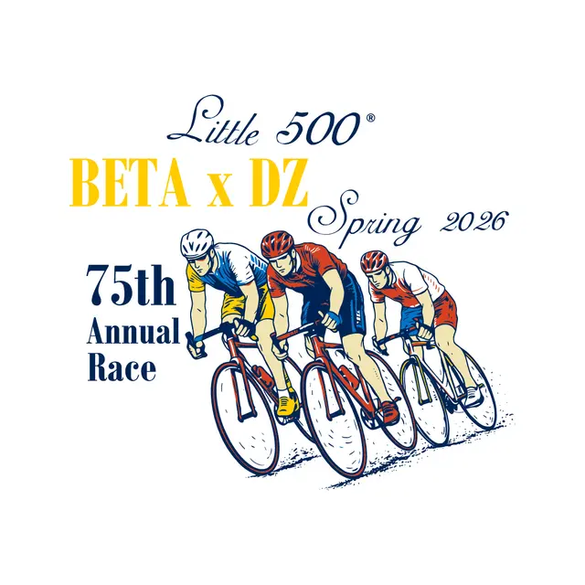 Beta Theta Pi Cyclist Illustration Philanthropy Shirt