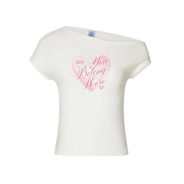 Alpha Sigma Tau Heart Illustration Rush Bid Shirt 2