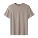 Rhone Origin Tee Foggy Taupe Front