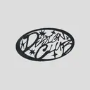 Design Club Sparkling Oval Text PR Sweater