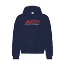 Alpha Epsilon Pi Speed Stripe Design PR Hoodie 2