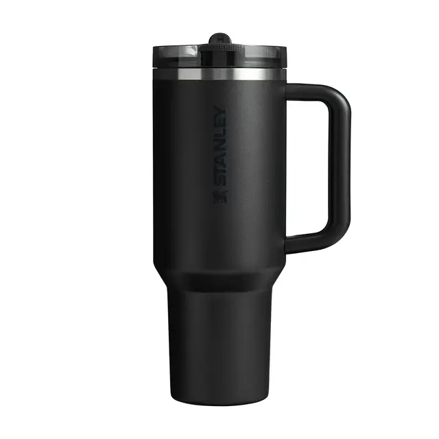 Stanley Quencher ProTour Flip Straw Tumbler 30 oz Black Front