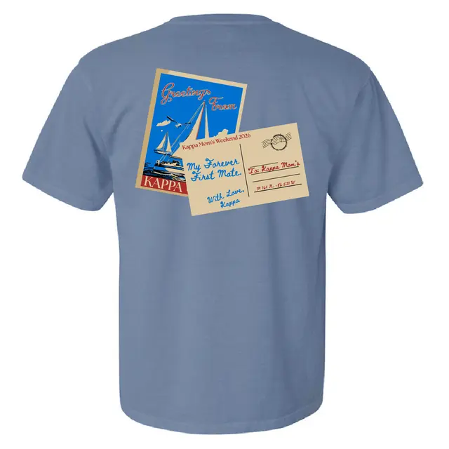 Postcard Design Parent's Weekend Shirt 2