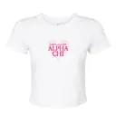 Alpha Chi Omega Heart Script PR Shirt 2