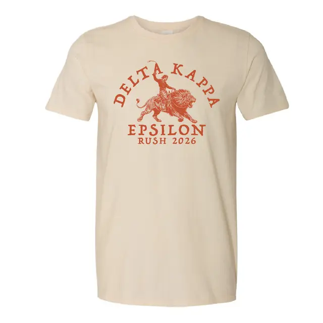 Delta Kappa Epsilon Lion Rider Rush Shirt 2