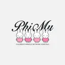 Phi Mu Adorable Bunny Characters Philanthropy Shirt