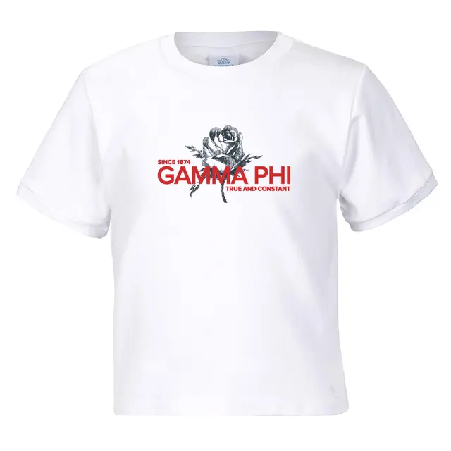 Gamma Phi Beta Rose Sketch PR Shirt 2