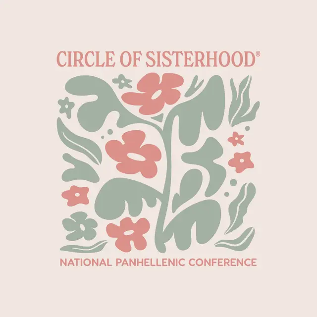 National Panhellenic Conference Floral Design PR Shirt