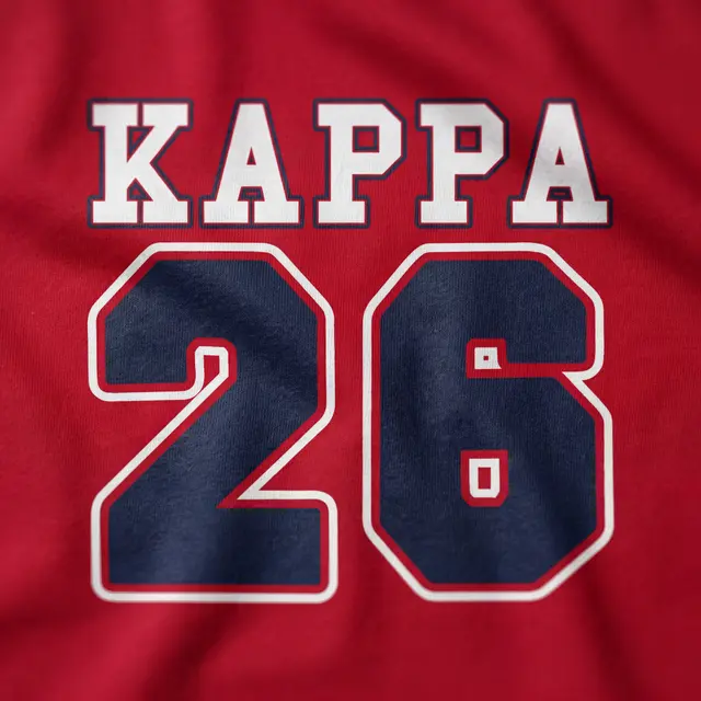 Kappa Kappa Gamma Stacked Block Text PR Shirt