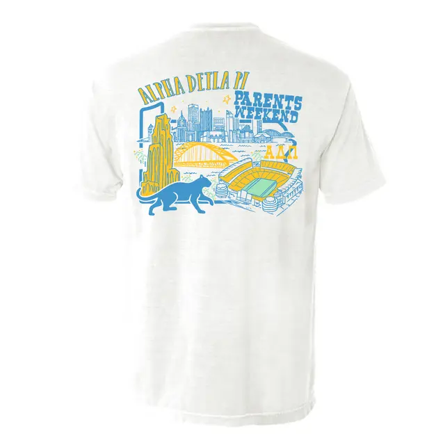 Alpha Delta Pi Cityscape Illustration Parents Weekend Shirt 2