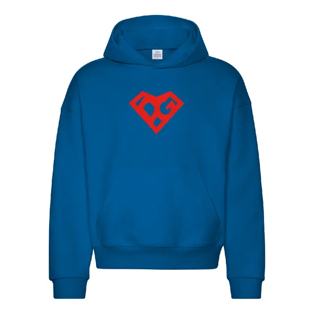 Delta Gamma Superhero Heart Motif PR Hoodie 2
