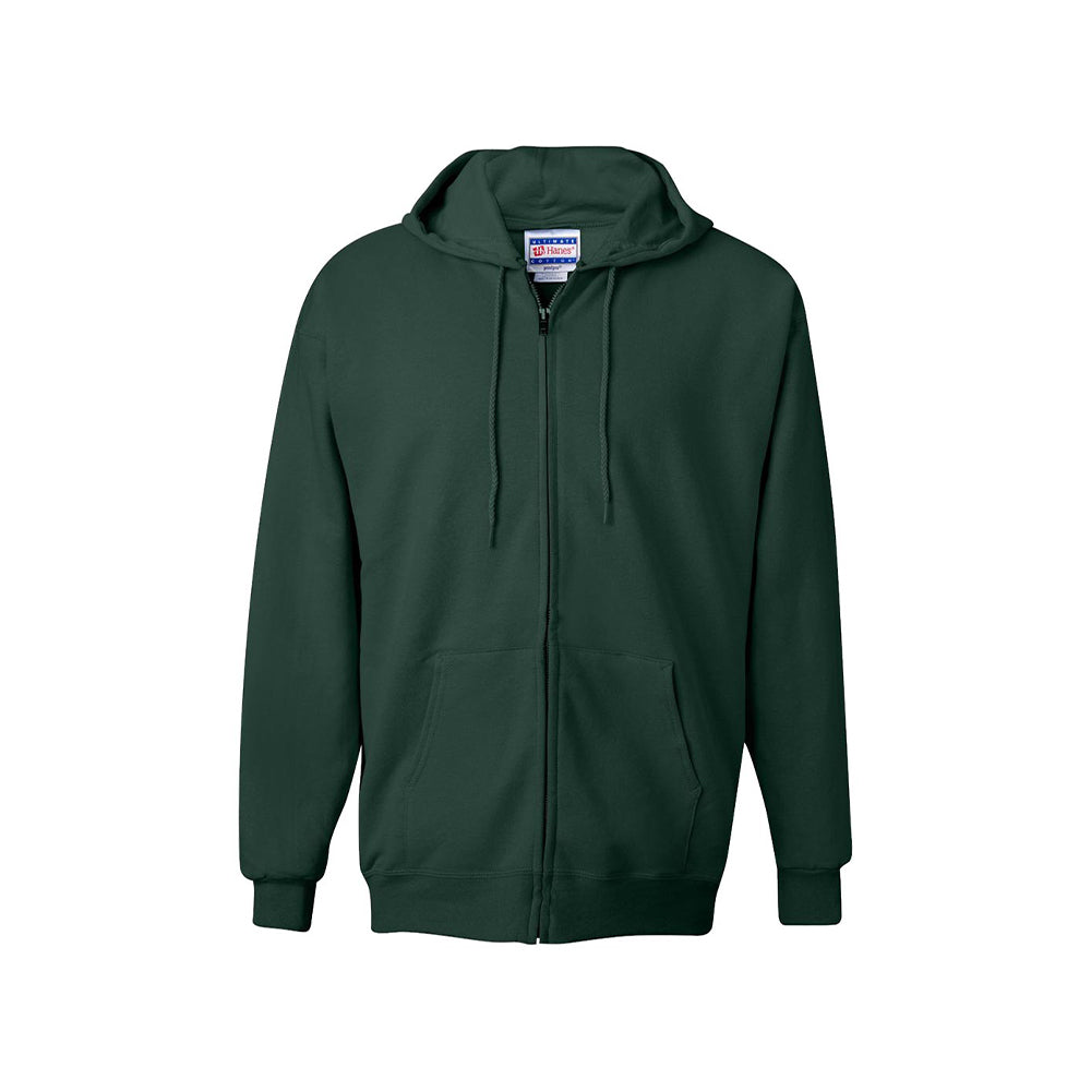 Hanes Adult 9.7 Oz. Ultimate Cotton 90/10 Full-Zip Hood | Fresh Prints