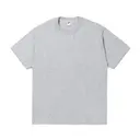 Los Angeles Apparel S/S Mck Twist Crew Neck 8.0 Oz mt01 Grey Heather Front