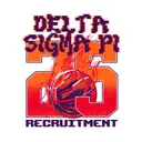 Delta Sigma Pi Flaming Basketball Recruitment Shirt
