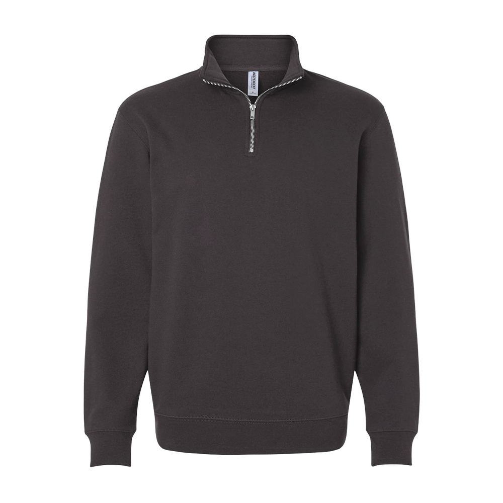 【週末SALE】 REVERSIBLE STRETCH PULLOVER Independent Trading Co. Unisex Midweight Quarter-Zip Pullover