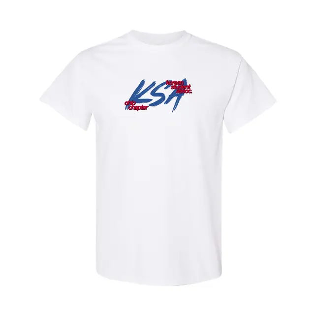 Korean Student Association Brush Stroke Text PR Shirt 2