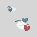 Kappa Delta Heart Patchwork Big Little Reveal Crewneck
