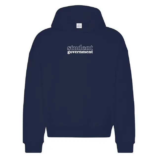 Student Government Classic Bold Text PR Hoodie 2