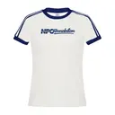 National Panhellenic Conference Striped Lettering Philanthropy Shirt 2