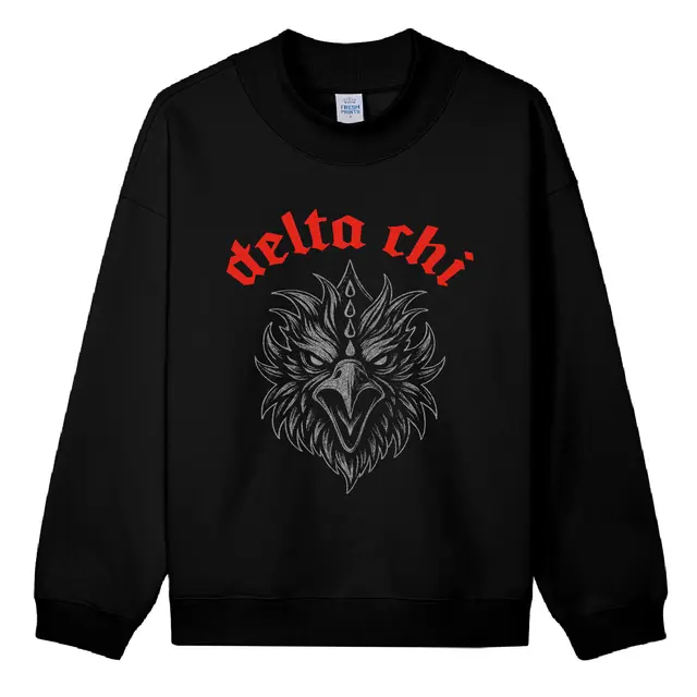 Delta Chi Fierce Bird Graphic PR Crewneck 2