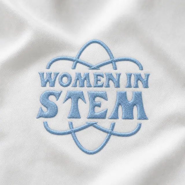 Women in STEM Hand Drawn Logo PR Tote