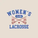 Women's Lacrosse Bold Text and Sticks PR Shirt