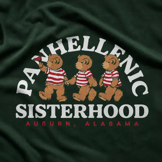 National Panhellenic Conference Playful Bears Retreat Tank