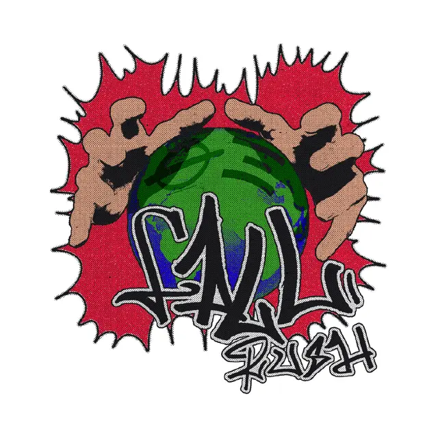 Theta Xi Hands Holding Earth Fall Rush Shirt