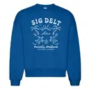 Sigma Delta Tau Palm Tree and Turtle Parent's Weekend Crewneck 2