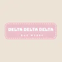Delta Delta Delta Bold Patch Text PR Shorts