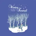 Chi Omega Winter Forest Winter Formal Shirt