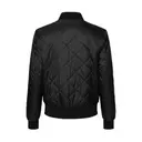 Weatherproof Women's Heat Last Quilted Packable Bomber w21752 Black Back