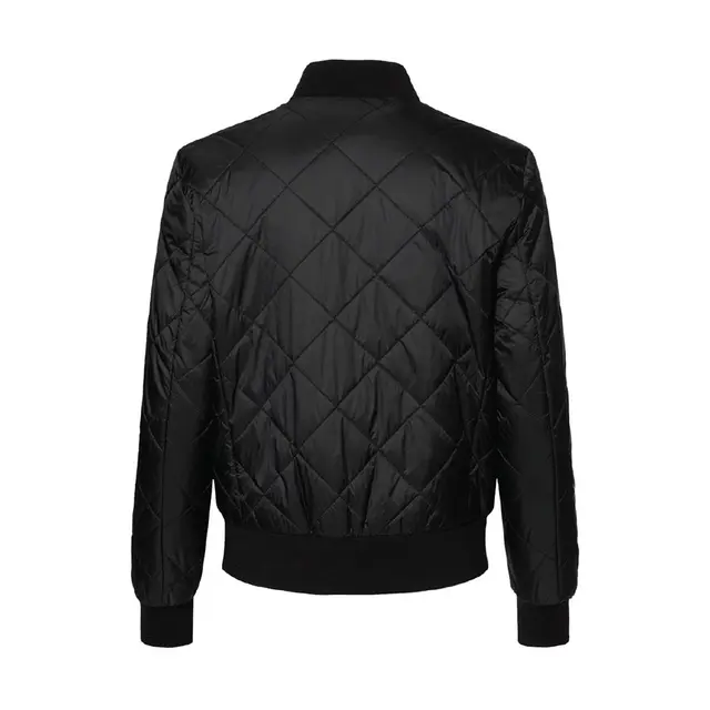 Weatherproof Women's Heat Last Quilted Packable Bomber w21752 Black Back