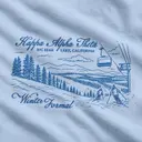 Kappa Alpha Theta Skiing Landscape Winter Formal Shirt
