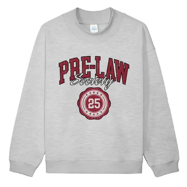 Pre-Law Society Bold Crest PR Sweater 2