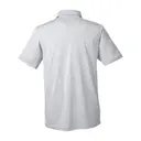 Customizable Puma Golf Men's Icon Heather Polo 596801 BRIGHT WHITE Back