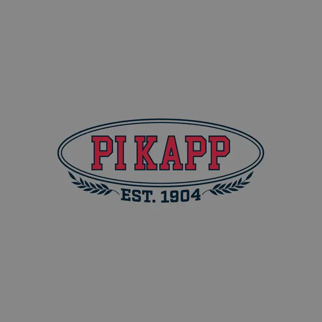 Pi Kappa Phi Bold Oval Laurel PR Hoodie
