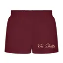 Delta Delta Delta Flowing Script PR Shorts 2