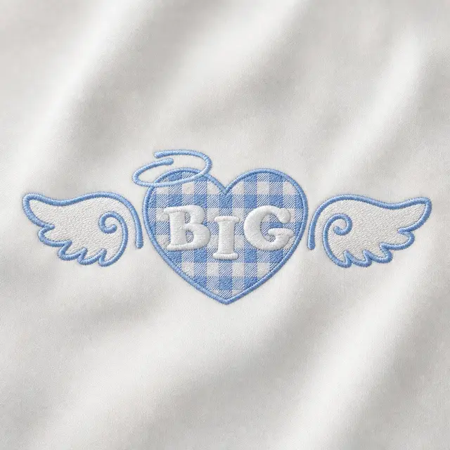 Alpha Epsilon Phi Checked Heart Big Little Reveal Tank