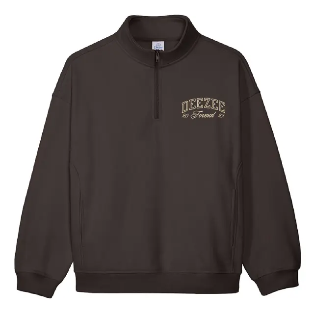 Delta Zeta Bold Arch Text Formal Sweater 2