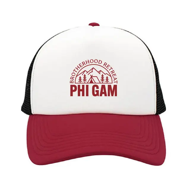 Phi Gamma Delta Mountain Scene Brotherhood Retreat Hat 2