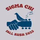 Sigma Chi Hand Holding Guitar Bird Rush Shirt