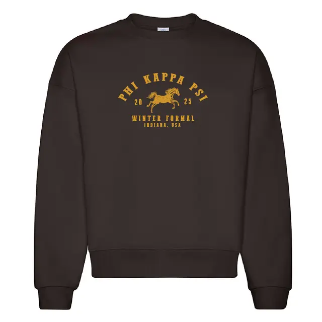Phi Kappa Psi Galloping Horse Winter Formal Crewneck 2