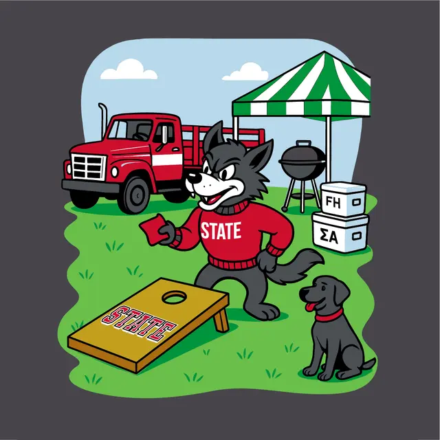 Sigma Alpha Tailgate Wolf PR Shirt