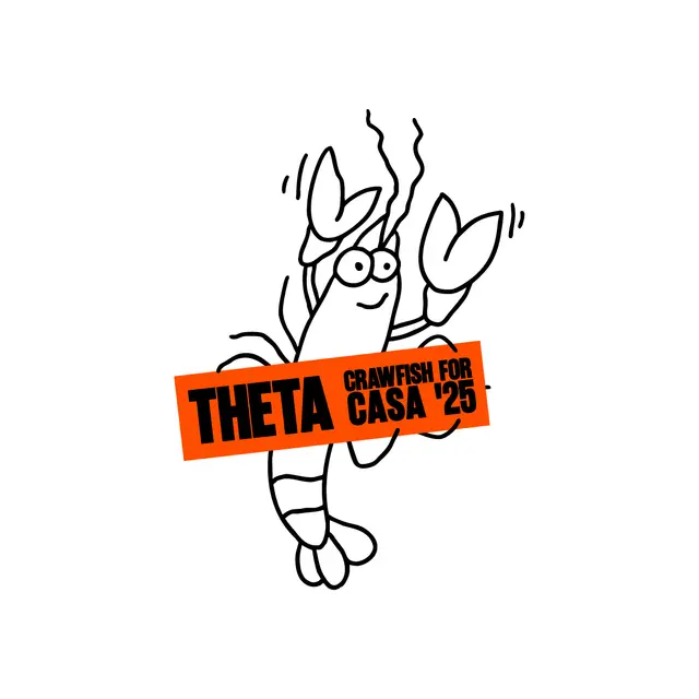 Kappa Alpha Theta Crawfish Illustration Philanthropy Tank