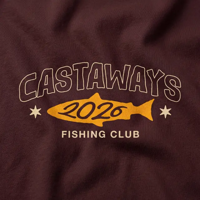 Fishing Club Fish Illustration PR Sweater