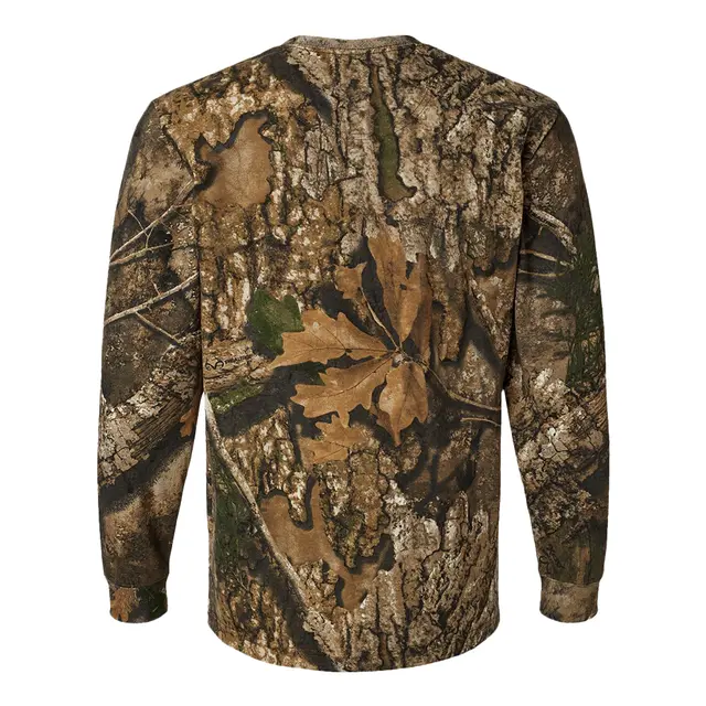 Code Five Men's Realtree® Camo Long Sleeve T-Shirt Realtree Apx Back
