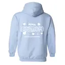 Alpha Delta Pi Bubble Lettering with Hearts PR Hoodie 2