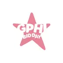 Gamma Phi Beta Star Text Bid Day Shirt